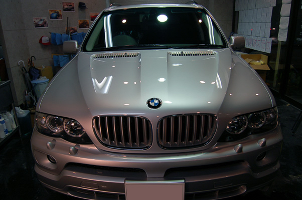 BMWEX5̃KXR[eBO